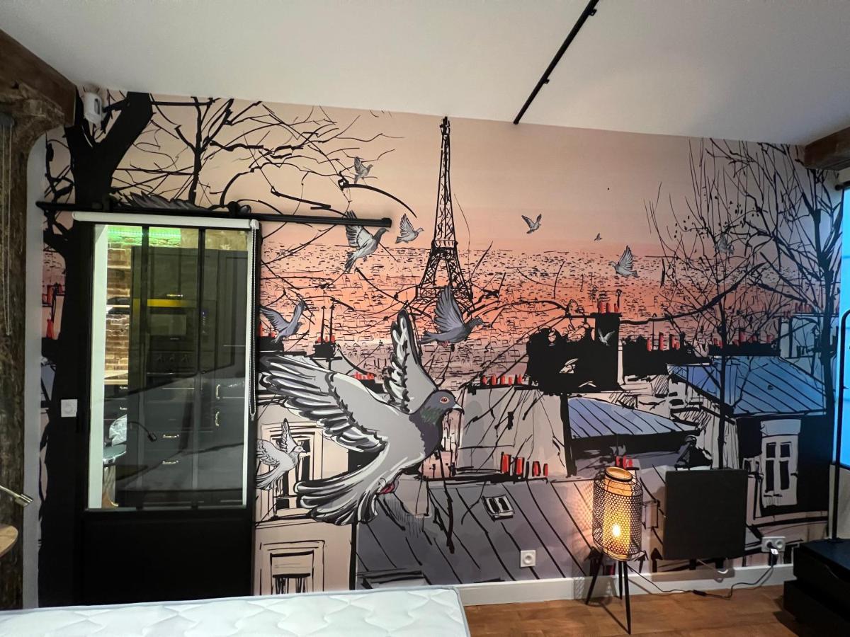 Good Vibes Luxurious Loft In Paris 11Th, With Ac & Table Football Luaran gambar